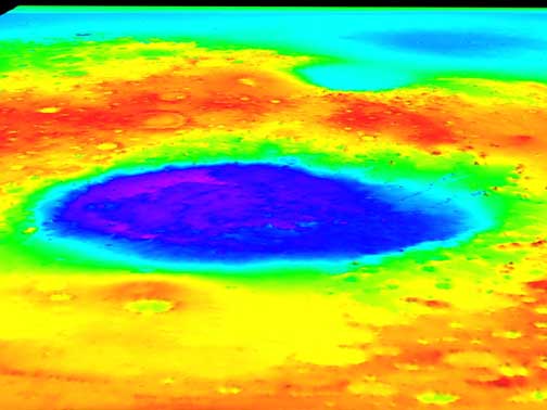 Gambar: Citra satelit permukaan Mars (Dailygalaxy.com)